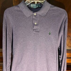 Ralph Lauren Men's Heather Purple Polo Shirt